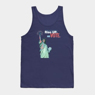 Rise Up and Vote - US Elections 2020. Tank Top